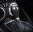 Black Real Carbon Fiber Shift Knob Cover Shell For Chevy 16-23 Camaro Auto Tran.