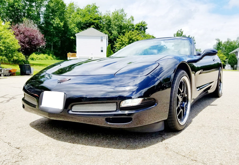 Clear LED DRL/Sequential Front Turn Signal Light Kit For 97-04 Chevy Corvette C5