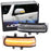 Clear Lens Full LED Sequential Blink Side Mirror Lights For 2010-13 4Runner, etc