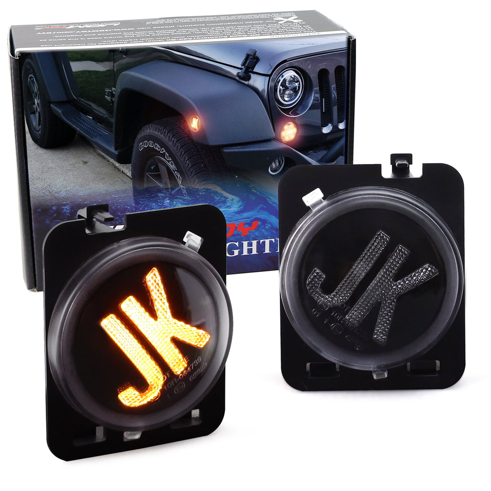 side marker lights front for jeep wrangler jk unlimited