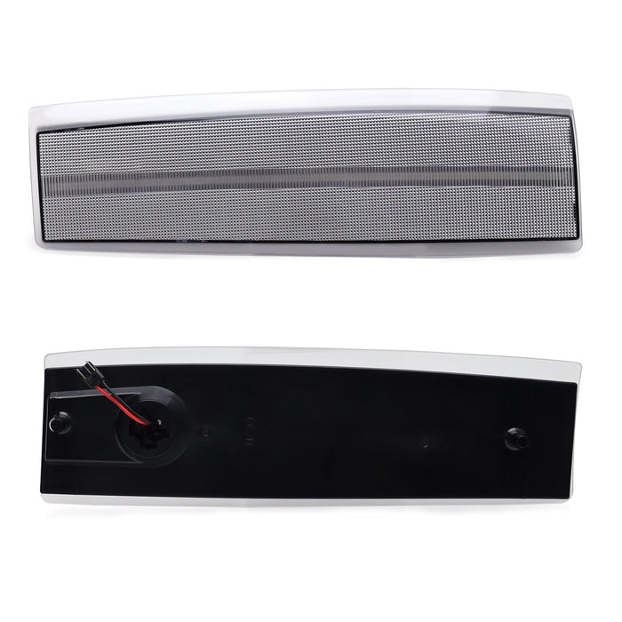 Clear Lens Amber Full LED Side Markers For 83-94 Chevy S10 Blazer GMC S15 Jimmy