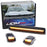 Black-Out Amber Full Strip LED Cab Roof Light Kit For 15-19 Silverado Sierra HD