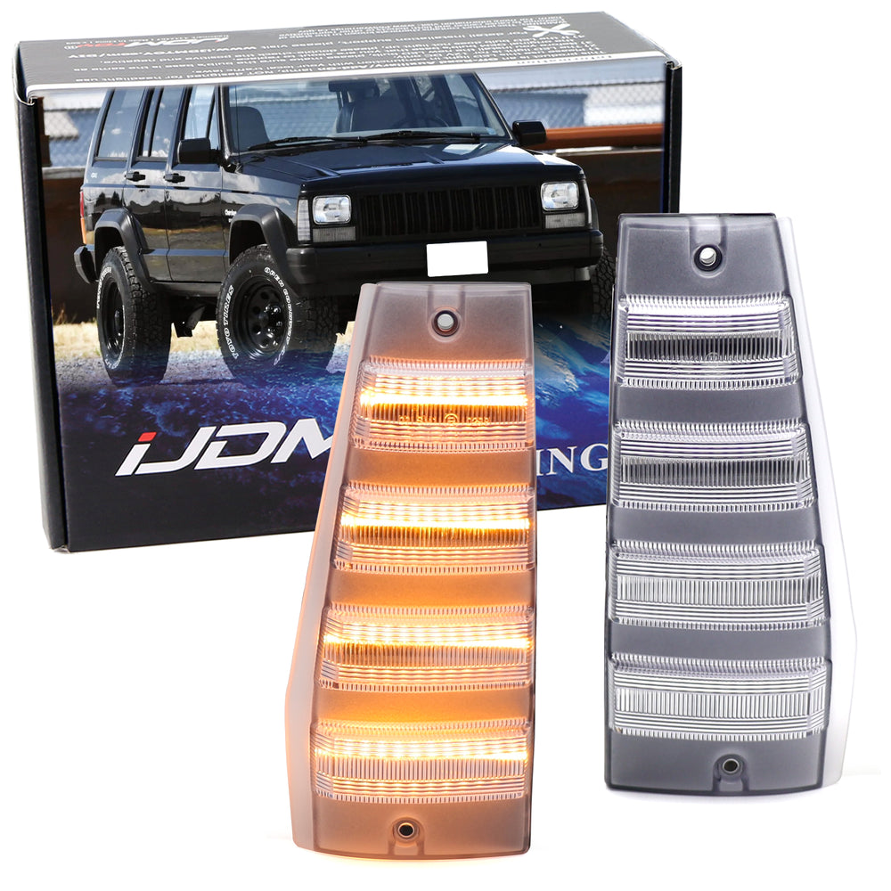 thumbnail image 2 of Indicator Lens 1Pair Car Front Corner Parking Side Marker Light Lamp 2 of 10