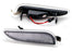 Euro Clear Lens White LED Side Marker Lights For 2003-09 Mercedes W209/C209 CLK