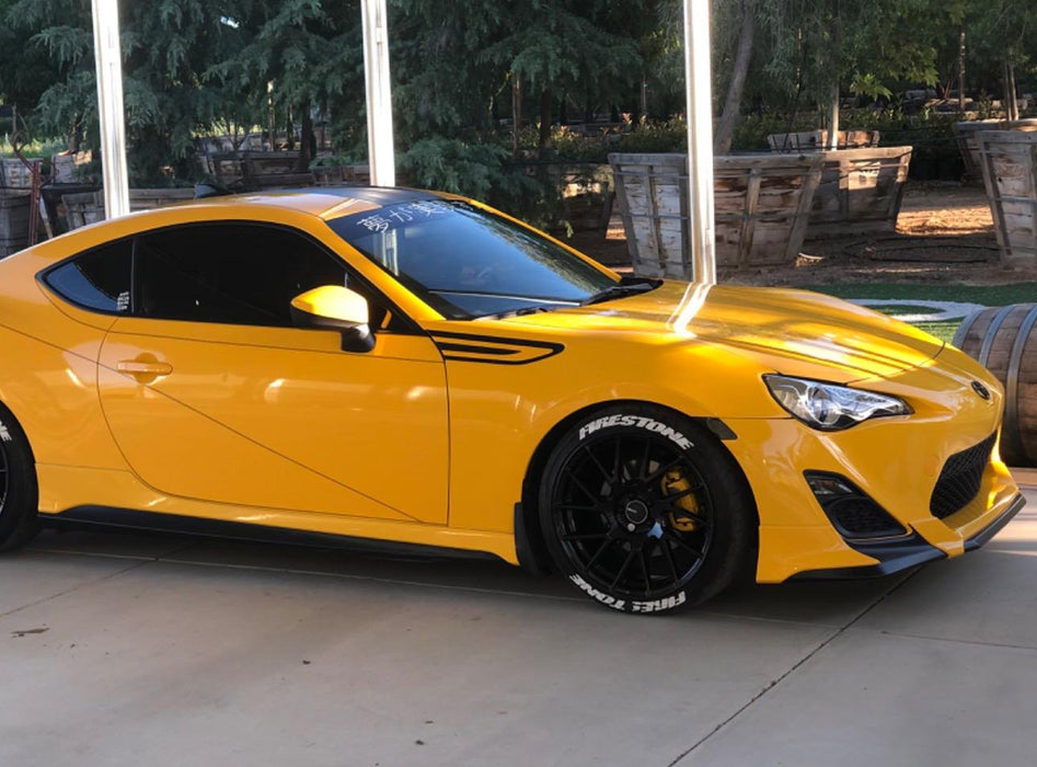 Smoked Lens White Full LED Front Side Marker Lights For Scion FR-S 86 Subaru BRZ