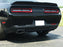 Blackout Smoked Lens Rear Bumper Reflector Lenses For 2015-up Dodge Challenger