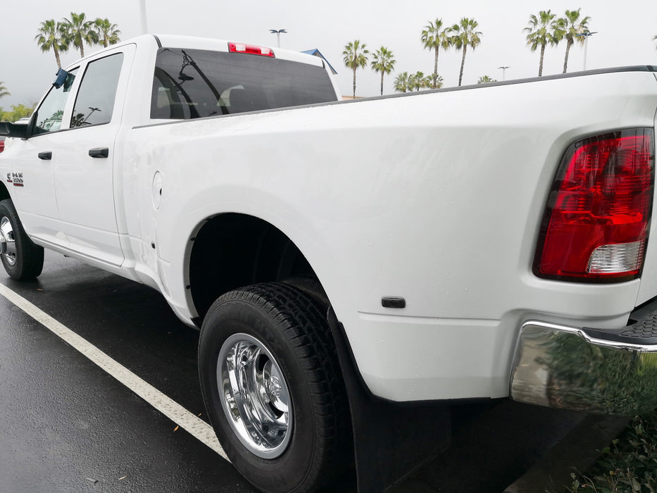 Smoked Lens Front/Rear Fender Side Marker Lamps w/ White LED For 2010-18 RAM DRW