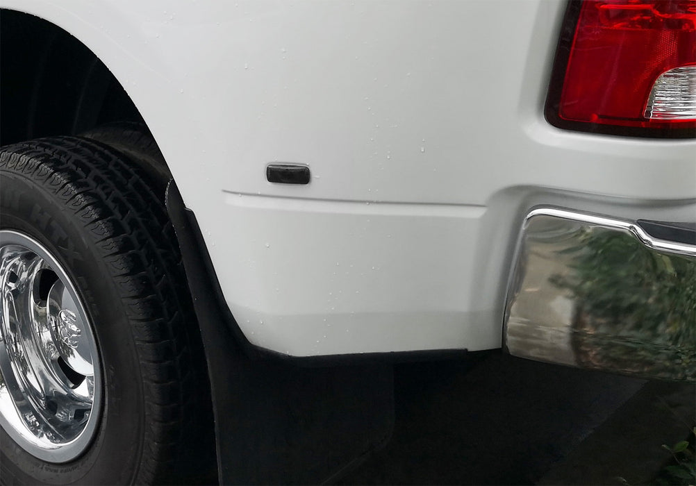 Smoked Lens Front/Rear Fender Side Marker Lamps w/ White LED For 2010-18 RAM DRW