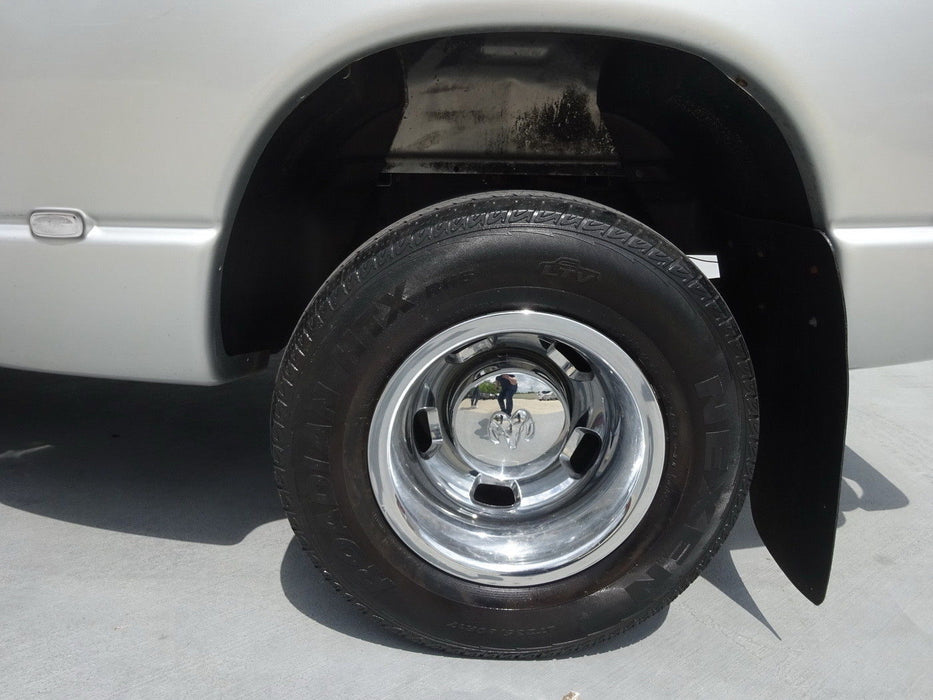 Clear Lens Front/Rear Side Marker Lamps w/ Whit LED For 2003-09 RAM DRW Fenders