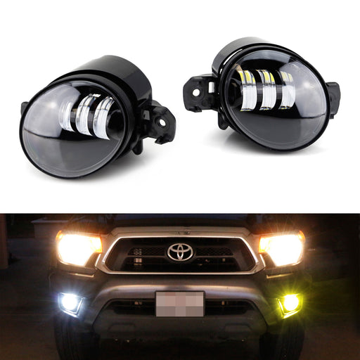 White/Yellow Dual Color 20W High Power LED Fog Light Kit For Nissan Infiniti