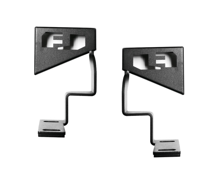 Hood Mount Windshield A-Pillar LED Ditch Light Bracket For Toyota FJ Cruiser