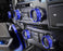 6pc Blue AC Stereo Volume/Tune Trailer Switch Knob Ring Covers For 2016-20 F-150