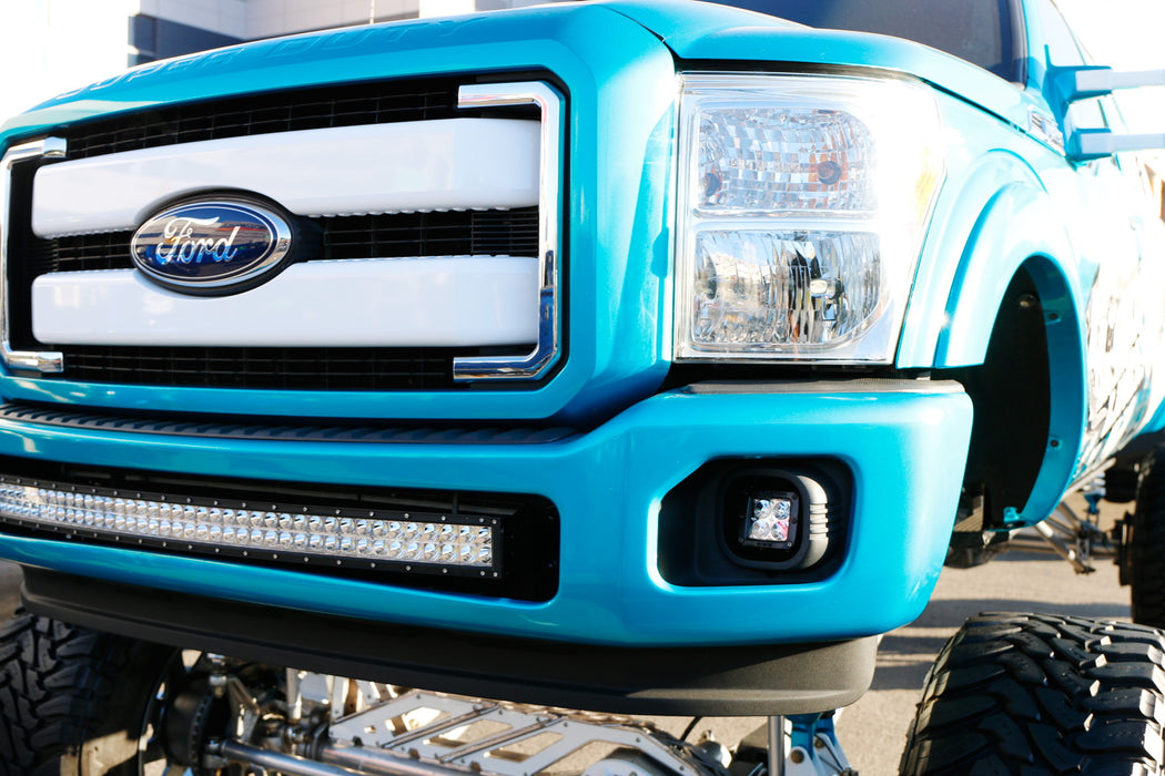 240W 40-42" LED Light Bar w/ Lower Bumper Bracket For 11-16 F250 F350 SuperDuty