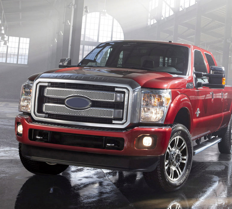 One Piece LH Driver Side OE-Spec Fog Lamp Bezel Cover For 2011-16 Ford F250 F350