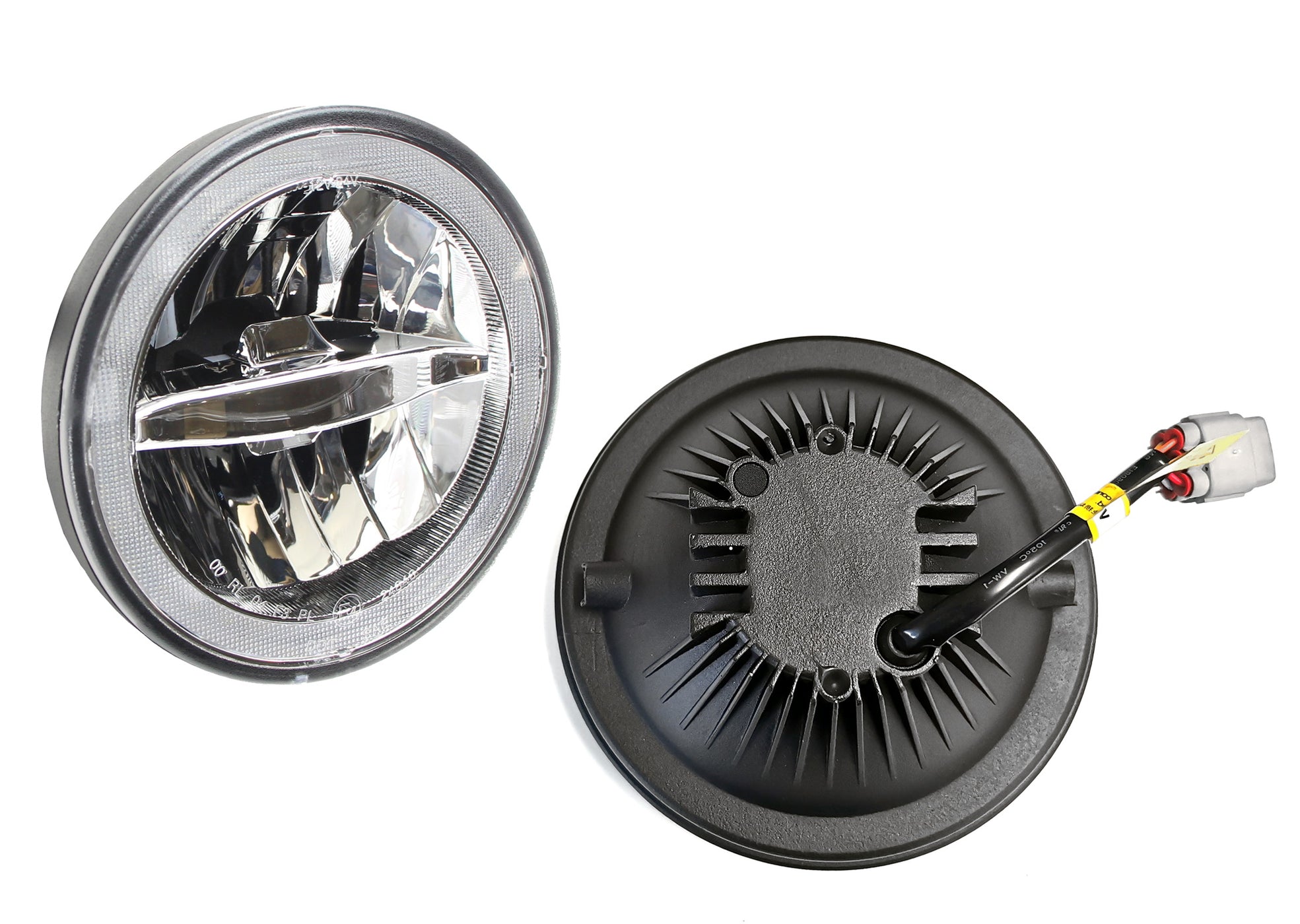 30W Rally Racing Style Grille Fit LED Halo Ring Fog Lamp For 05-09 For ...