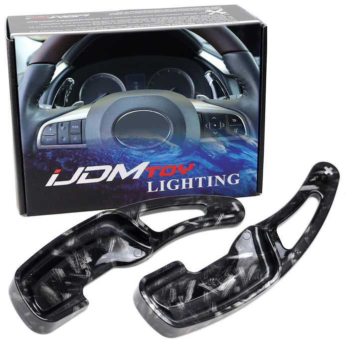 Forged "Carbon" Pattern Large Steering Wheel Paddle Shift For Lexus GS350 RX350