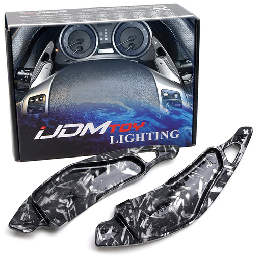 Forged "Carbon" Pattern Steering Wheel Paddle Shifts For 06-13 Lexus IS250 IS350