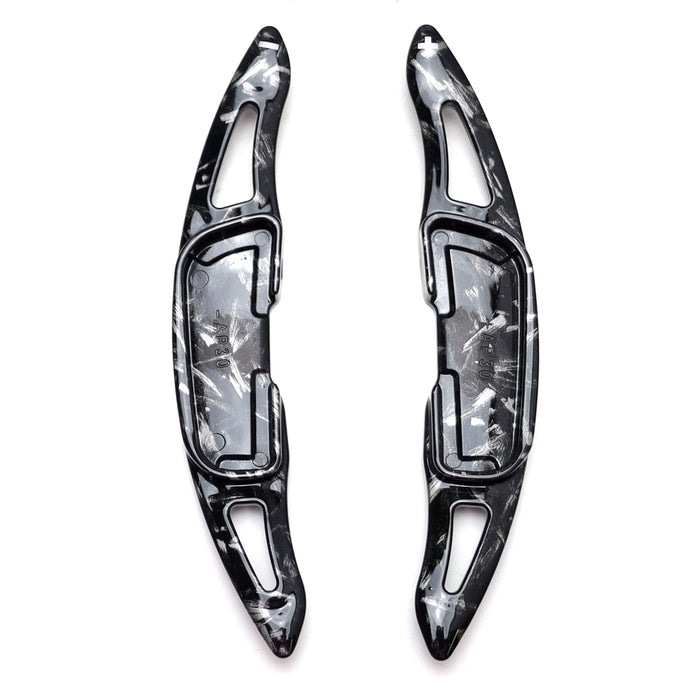 Forged "Carbon" Pattern Steering Wheel Paddle Shifter For Mazda 3 6 CX3 CX5 MX-5