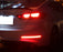 Red Lens Full LED Bumper Reflector Tail & Brake Lights For 17 18 Hyundai Elantra