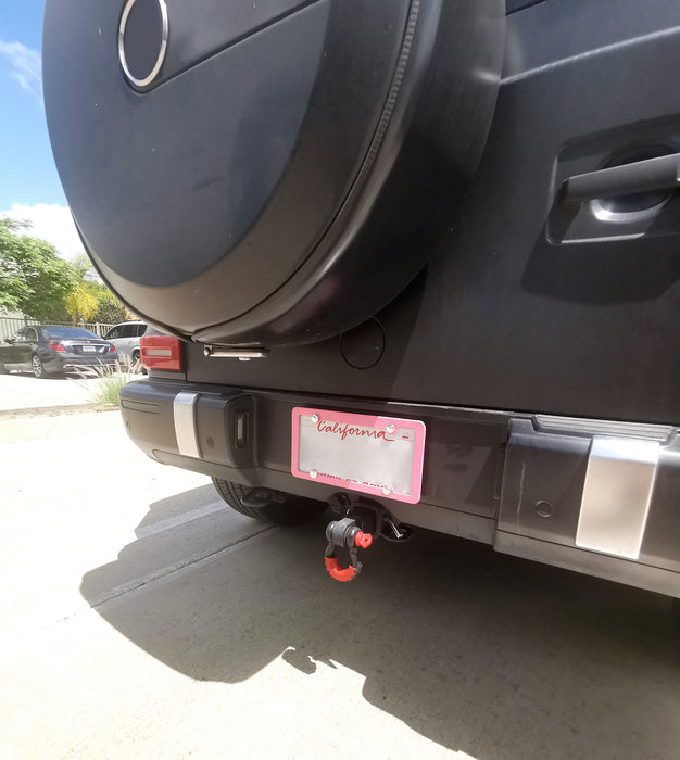 2pc Premium Pink Slim 2-Hole License Plate Frame with Screws/Fasteners and Caps