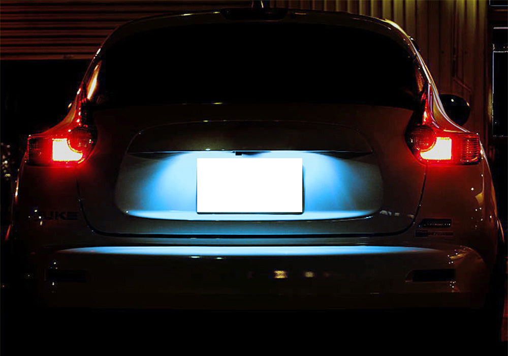Aqua Ice Blue 18-SMD LED License Plate Light Kit For Infiniti Q50 Nissan Juke…