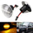 Clear Amber Sequential Blink LED Front Side Marker Light For Range Rover L322