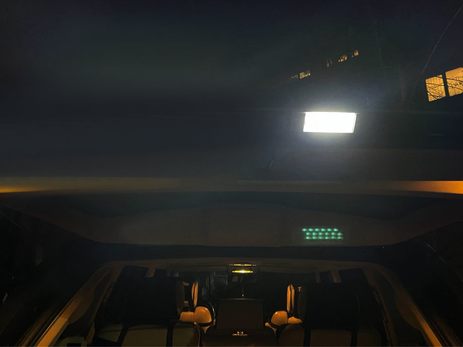 White Full LED Rear Trunk Luggage Boot Lamp For Range Rover Discovery Freelander