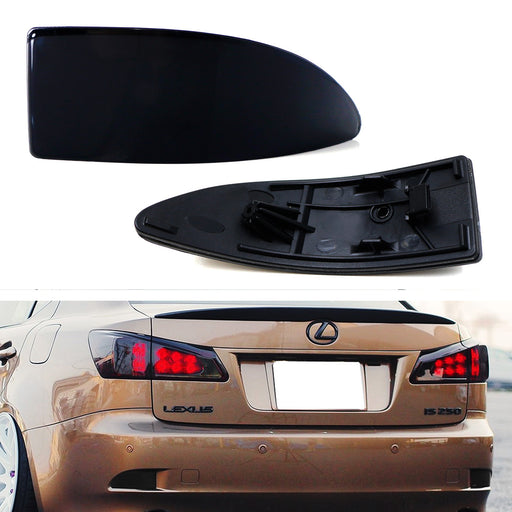 OE-Spec Smoked Lens Rear Bumper Reflector Lenses For 06-13 Lexus IS IS250 IS350