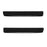 Black Smoke Rear Bumper Reflectors For 2005-09 LR3, 10-13 Range Rover Sport, LR4