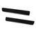 Black Smoke Rear Bumper Reflectors For 2005-09 LR3, 10-13 Range Rover Sport, LR4