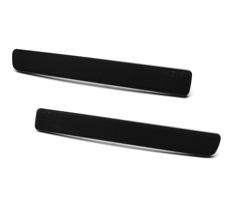 Black Smoke Rear Bumper Reflectors For 2005-09 LR3, 10-13 Range Rover Sport, LR4