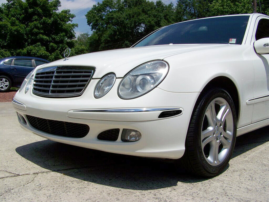 OE-Spec Smoked Front Side Marker Lamp Housings For 2003-06 Mercedes W211 E-Class