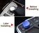 Blue Center Console Knob Wheel Cover For Mercedes A B C E S CLA GLA GLK ML etc
