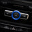 Blue Stereo Volume Control Knob Cover For Mercedes A B C E S CLA GLA GLK ML GL