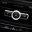 Silver Stereo Volume Control Knob Cover For Mercedes A B C E S CLA GLA GLK ML GL