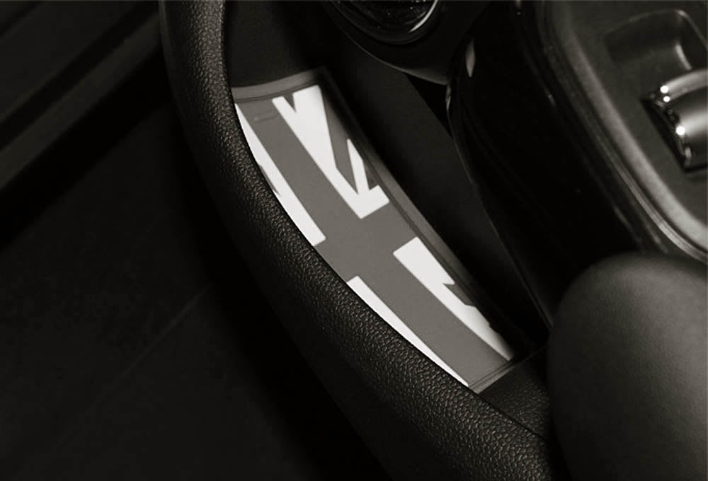 Union Jack UK Flag Style Coasters For MINI Cooper F55 Cup Holders Side Door Mats