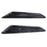 Black Carbon Fiber Pattern Hood Air Vent Decoration Trims For Chevy Gen6 Camaro