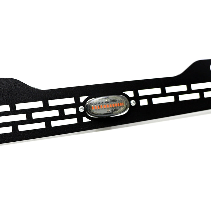 5-Section Amber Full LED Hood Bulge Grille Lighting Kit For 14-21 Toyota Tundra