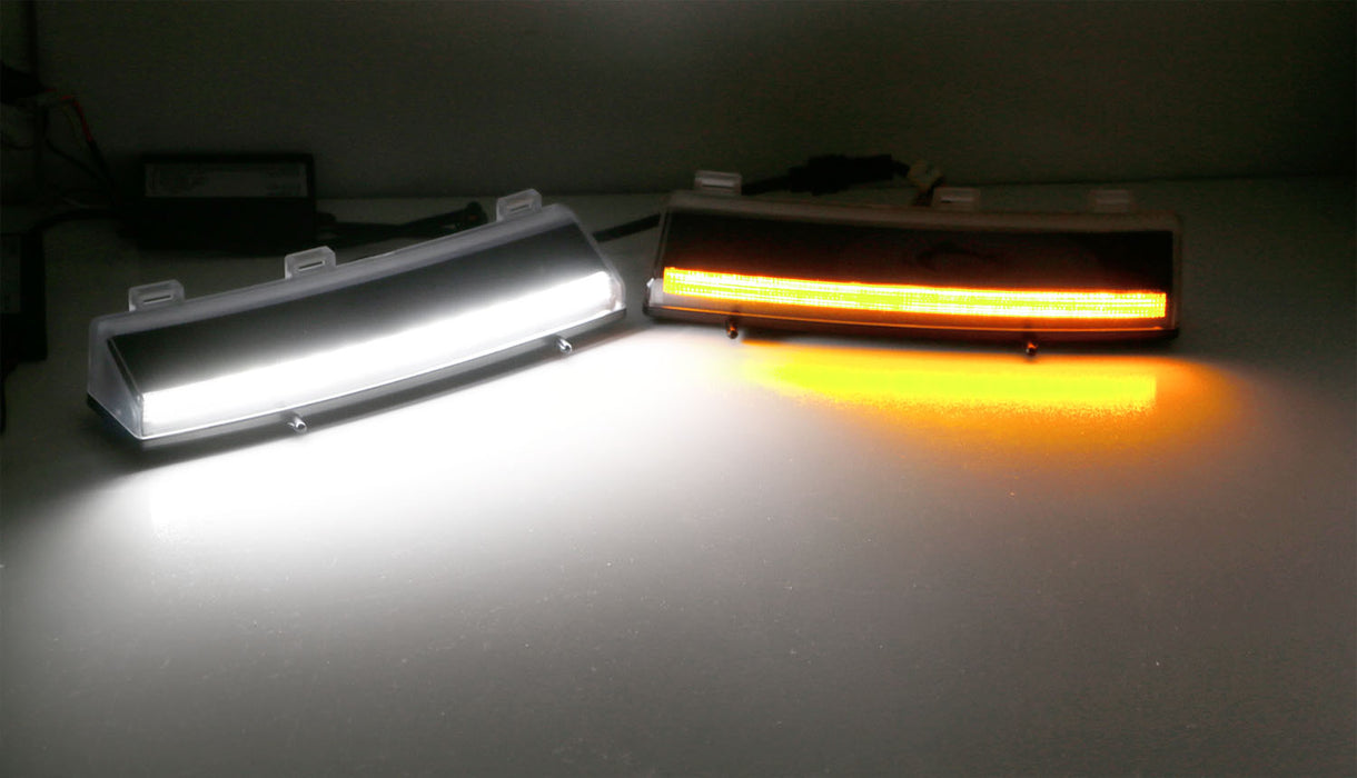 370Z Style Switchback LED Daytime Running Lights/Turn Signal For 2006-09 350Z