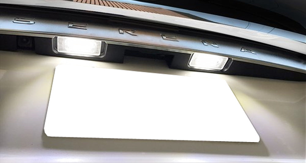 White Full LED License Plate Light For 19/20-up Nissan Altima Sentra Versa Rogue