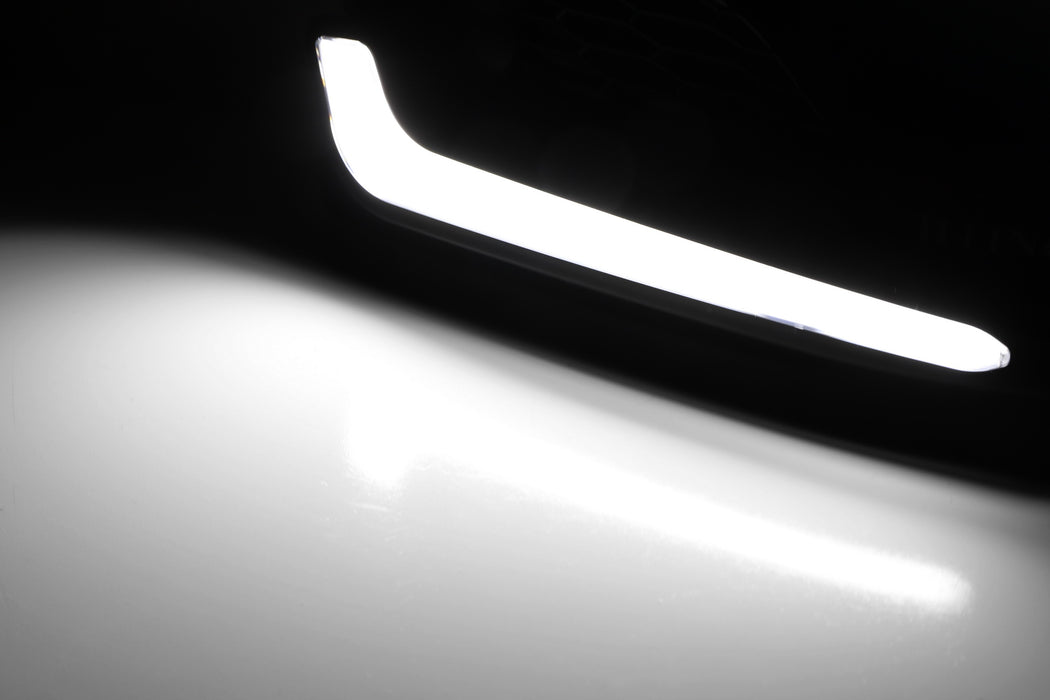 Lower Bumper Switchback LED Daytime Running Light For 17-20 Nissan Rogue Sport