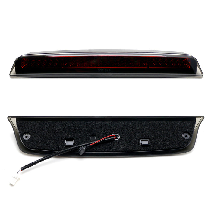 F1 Style Strobe Smoke Lens LED High Mount 3rd Brake Light For 04-15 Nissan Titan