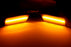 Clear Lens Amber Full LED Bumper Side Marker Light Kit For 14-24 Porsche Macan