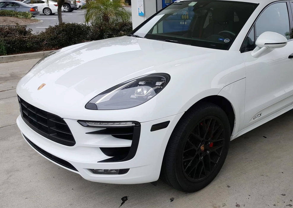 Smoked Lens Bumper Side Marker Light Housing Replacement For 14-up Porsche Macan