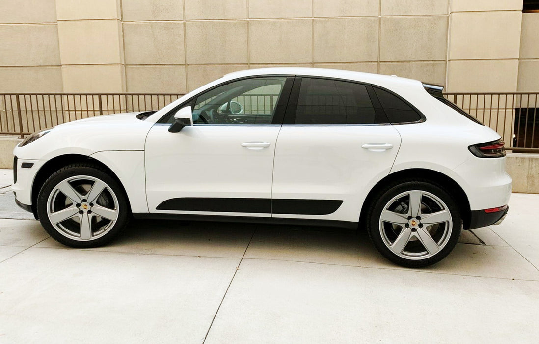 Smoked Lens Bumper Side Marker Light Housing Replacement For 14-up Porsche Macan