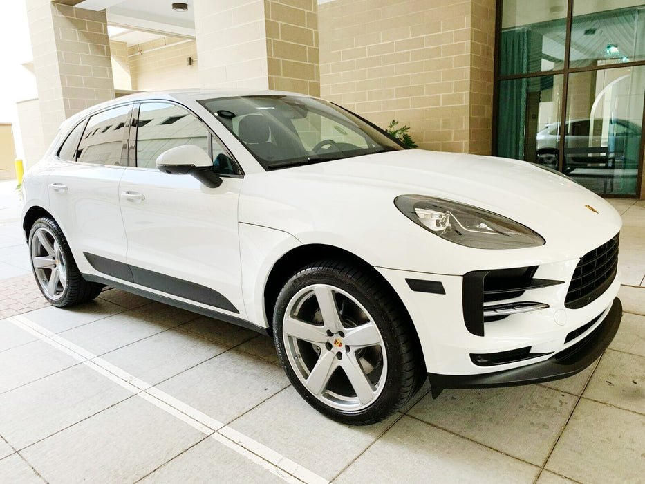 Smoked Lens Bumper Side Marker Light Housing Replacement For 14-up Porsche Macan