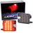 Super Red 18-SMD LED Under Side Mirror Puddle Lights For Ford Focus C-Max Escape