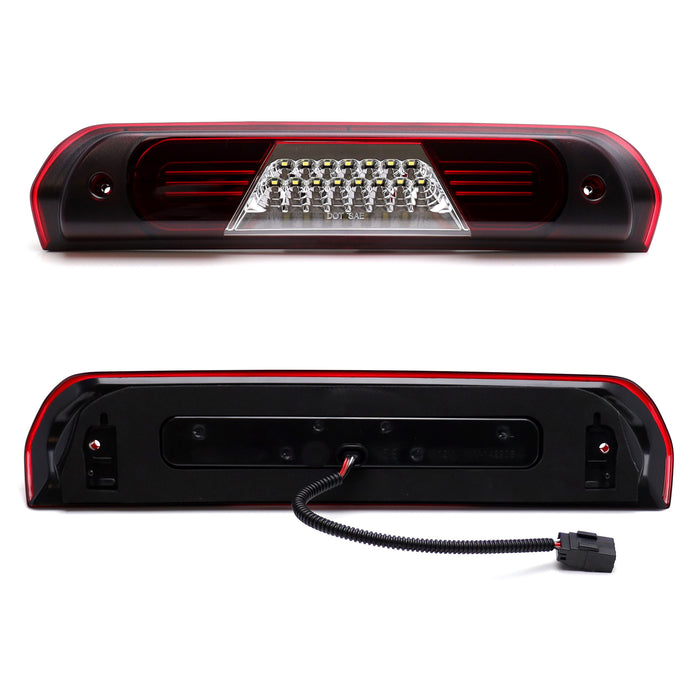 Dark Red C-Ring Full LED High Mount 3rd Brake Lamp For 02-09 RAM 1500 2500 3500