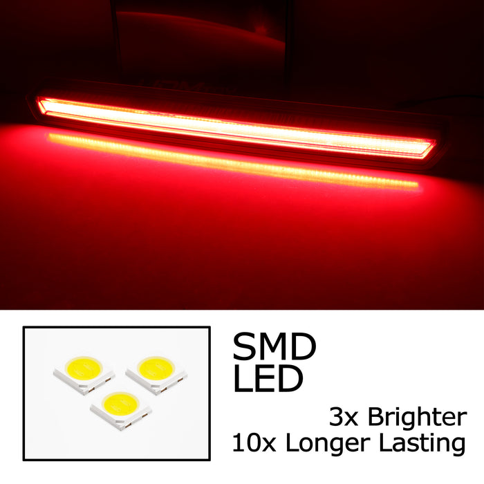 Dark Red Len Full LED 3rd Brake Light For 2015-20 Chevy Surbuban Tahoe GMC Yukon