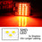 Super Red 18-SMD LED Under Side Mirror Puddle Lights For Ford Focus C-Max Escape